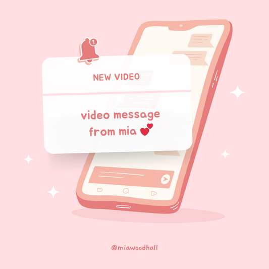 Personlised video message from Mia.